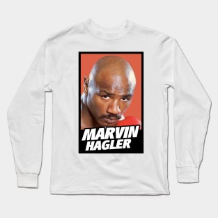 RIP marvin hagler 1954-2021 Long Sleeve T-Shirt